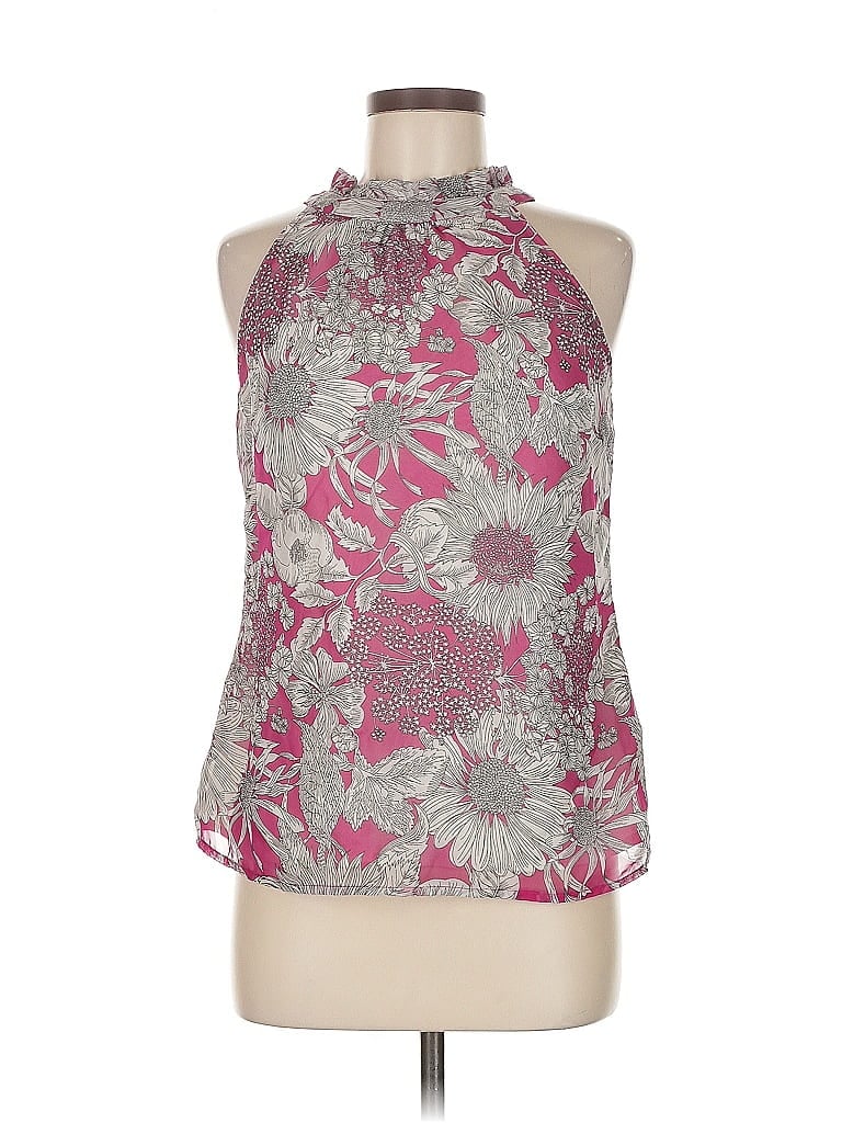 Pre-owned Liberty Sleeveless Blouse In Pink