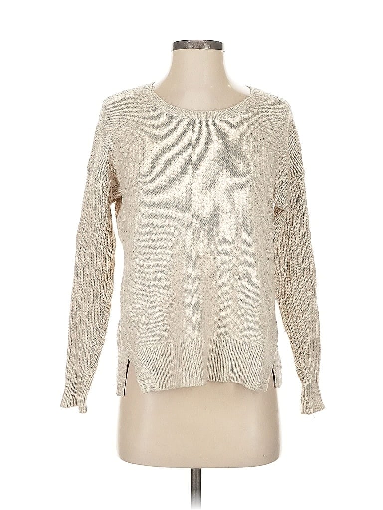 Pre-owned Madewell Pullover Sweater In Brown