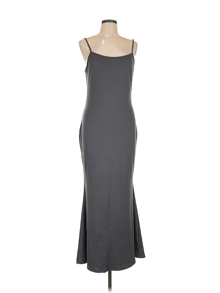 Pre-owned Unbranded Casual Dress In Gray