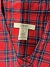 J.Crew 100% Cotton Plaid Red Long Sleeve Button-Down Shirt Size 6 - photo 6