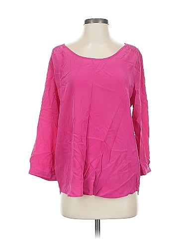 Max Studio 3/4 Sleeve Silk Top (view 1)
