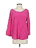 Max Studio 100% Silk Pink 3/4 Sleeve Silk Top Size S - photo 1