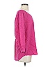 Max Studio 100% Silk Pink 3/4 Sleeve Silk Top Size S - photo 4