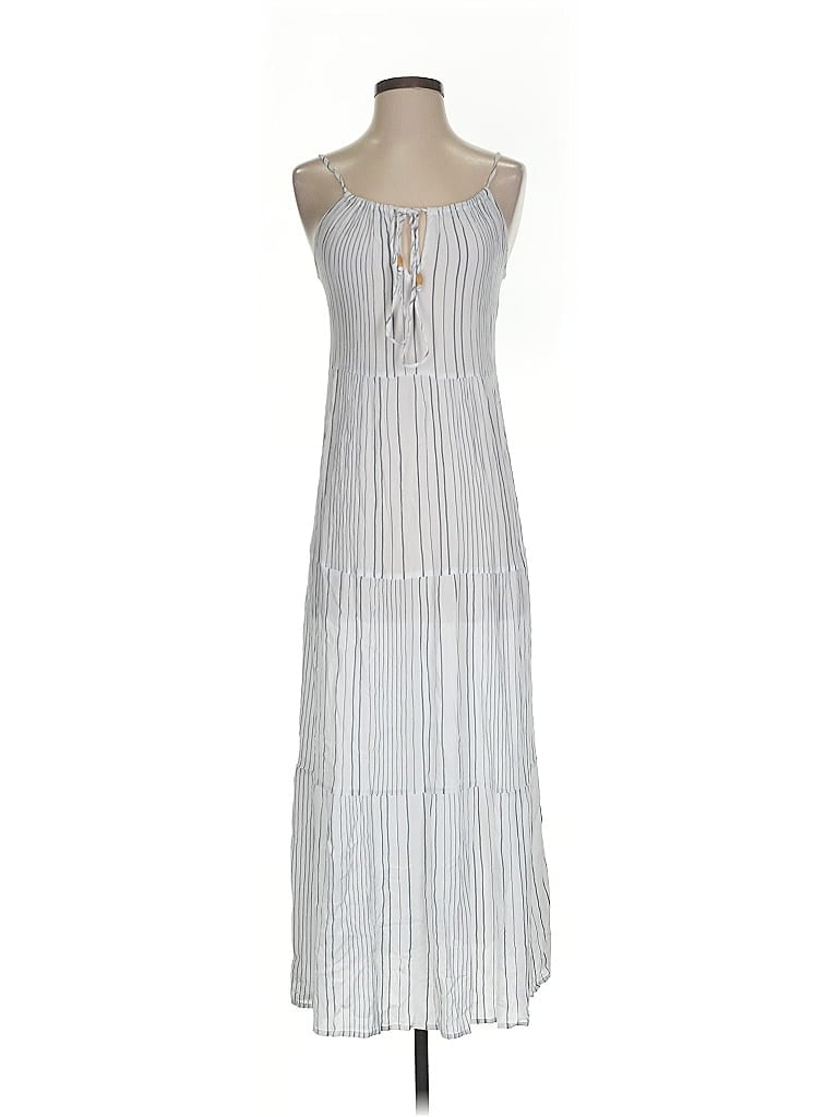Pre-owned Kona Sol Casual Dress In Silver