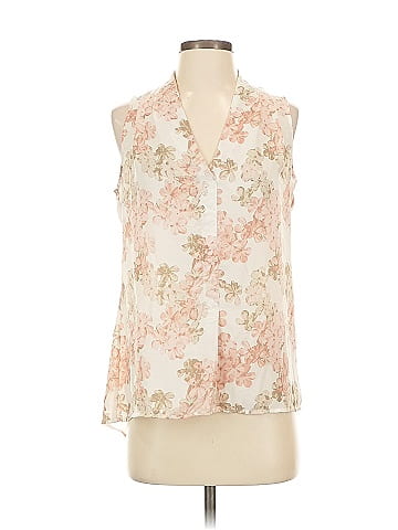 Rose + Olive Sleeveless Blouse (view 1)