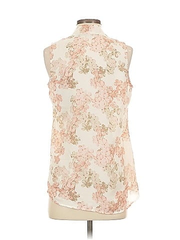 Rose + Olive Sleeveless Blouse (view 2)