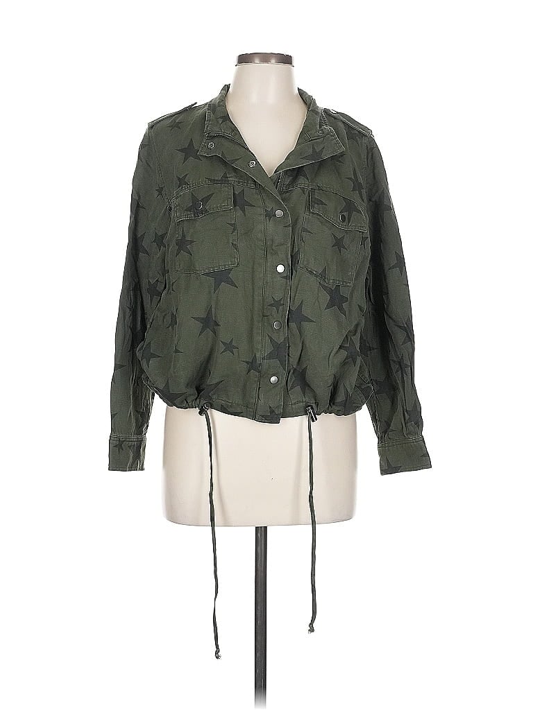 Pre-owned Rails Jacket In Green