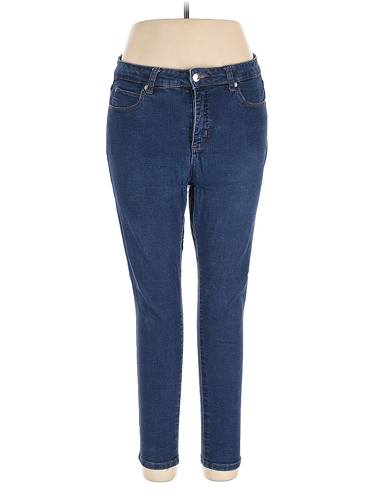 Click to view more detailed imagery on our partner's website Pre-owned Tahari Jeans In Blue