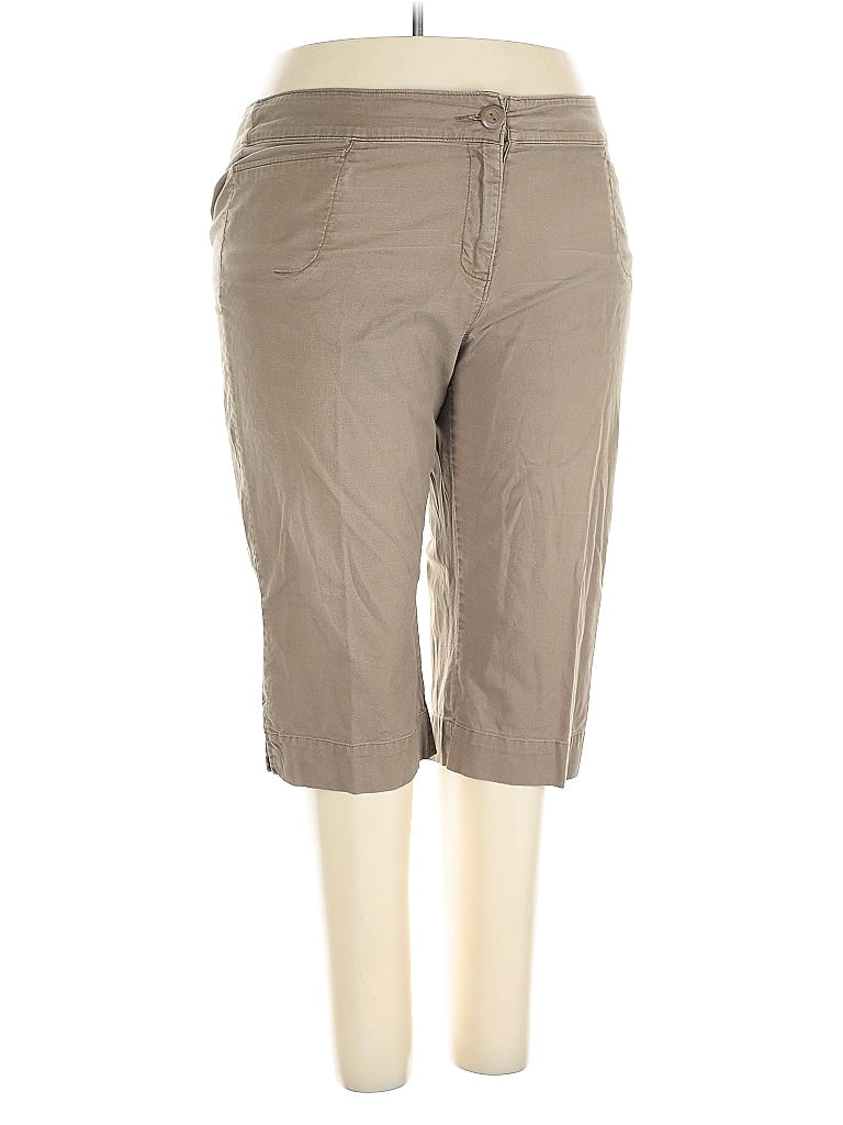 Pre-owned Woolrich Khaki Pant In Brown