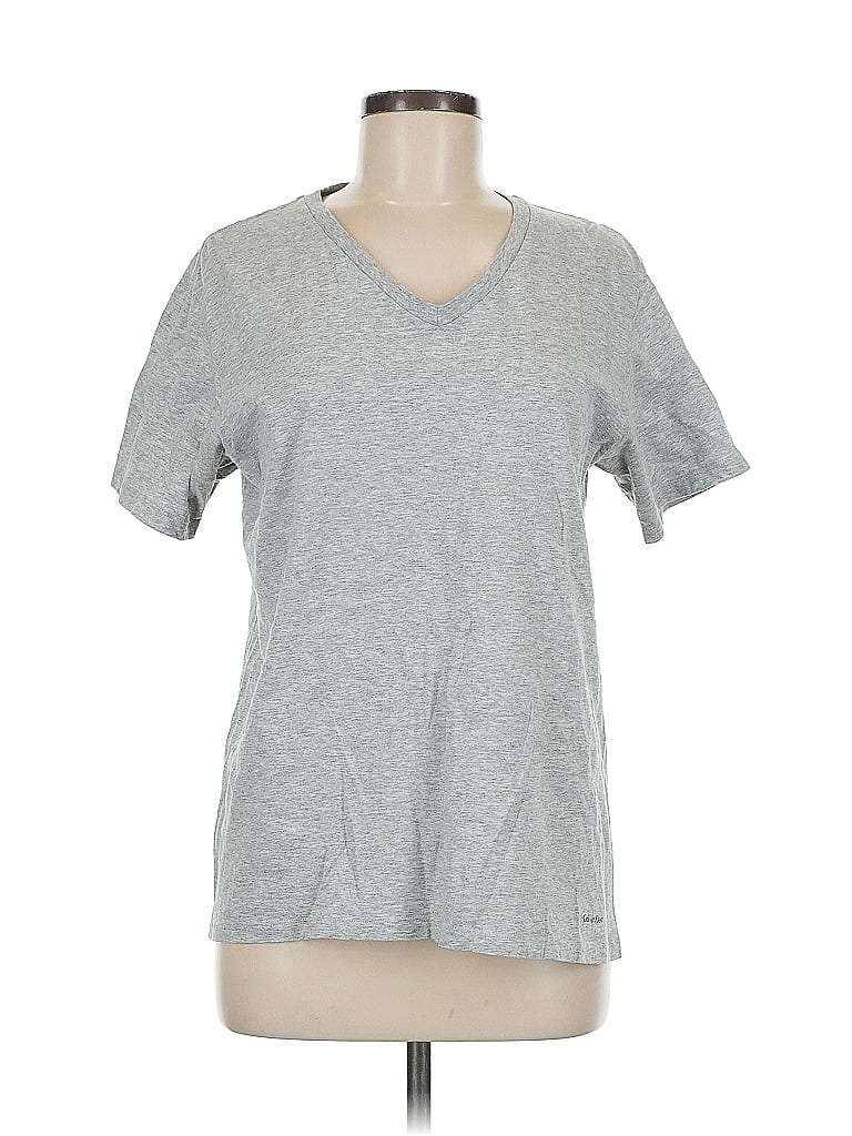 Pre-owned Calvin Klein Short Sleeve T-shirt In Gray