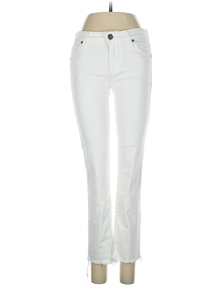 Pre-owned Kut From The Kloth Jeans In White