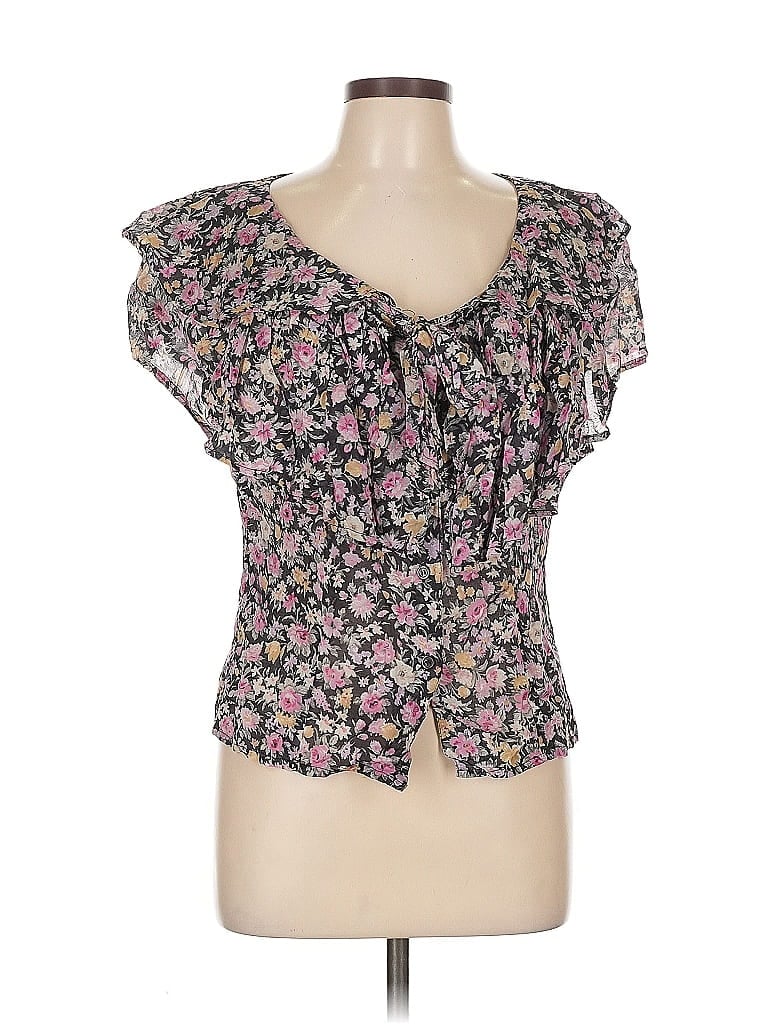 Click to view more detailed imagery on our partner's website Pre-owned Assorted Brands Short Sleeve Blouse In Pink