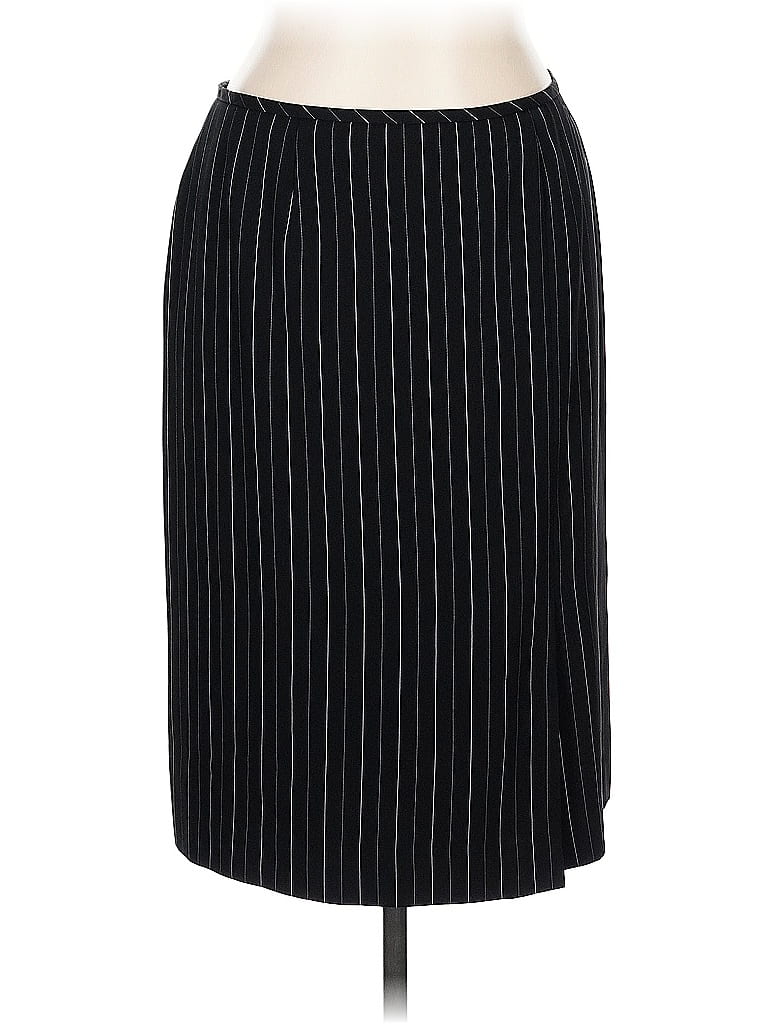 Pre-owned Anne Klein Ii Formal Skirt In Black