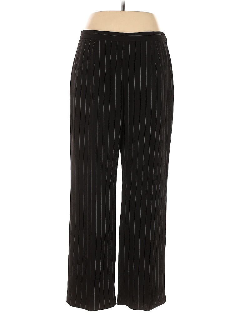 Pre-owned Kasper Dress Pants In Black
