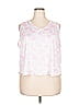 Jaclyn Intimates Pink Sleeveless Blouse Size 2X - photo 1