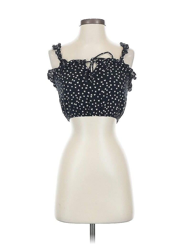 Click to view more detailed imagery on our partner's website Pre-owned Abercrombie & Fitch Sleeveless Blouse In Black