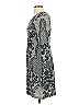 Baraschi 100% Polyester Paisley Gray Black Cocktail Dress Size 2 - photo 5
