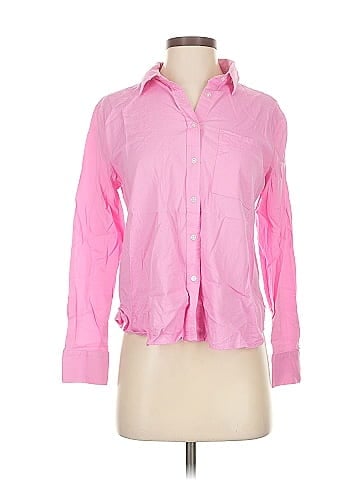 Ann Taylor LOFT Outlet Long Sleeve Button-Down Shirt (view 1)