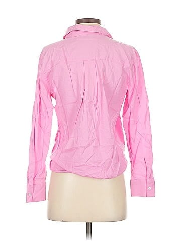 Ann Taylor LOFT Outlet Long Sleeve Button-Down Shirt (view 2)
