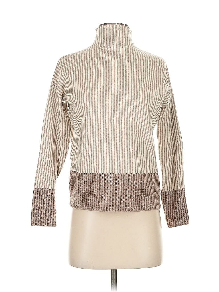 Pre-owned Rachel Zoe Tjx Turtleneck Sweater In Brown