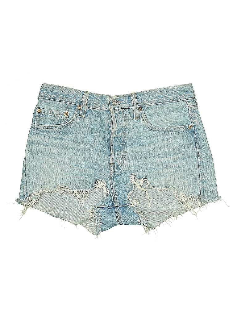 Pre-owned Levi's Denim Shorts In Blue