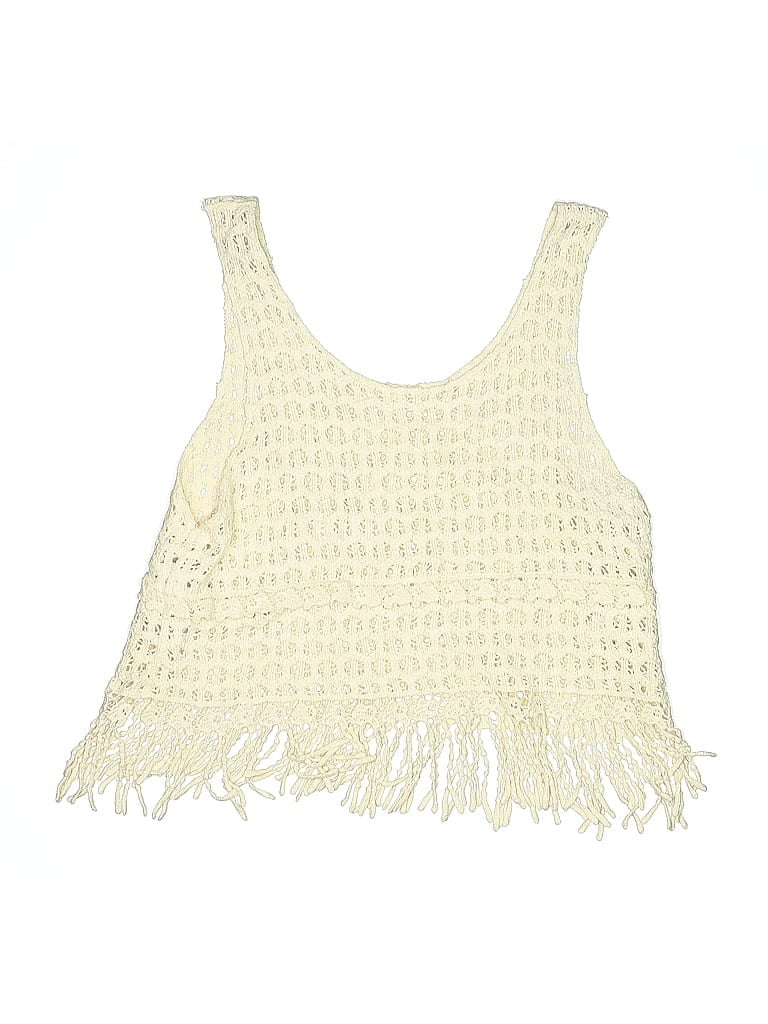 Pre-owned Sadie & Sage Swimsuit Top Ivory Swimwear In White