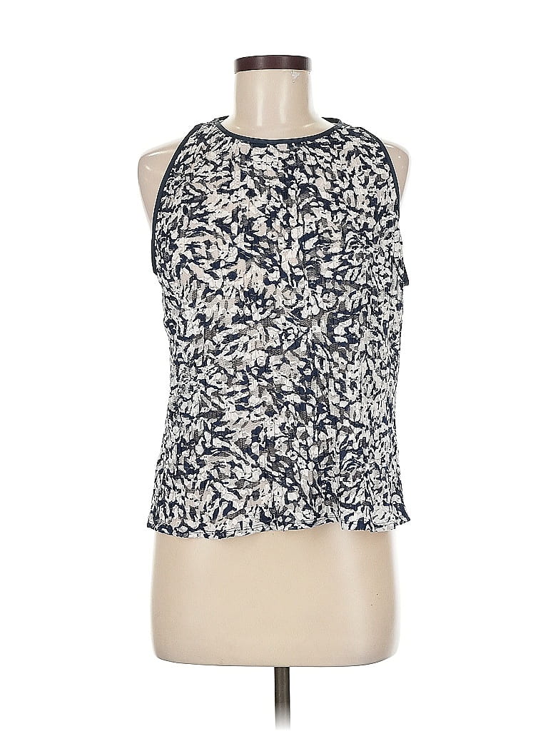 Pre-owned Worth New York Sleeveless Blouse In Blue