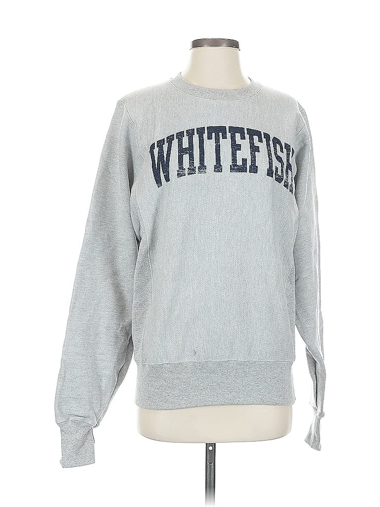 Click to view more detailed imagery on our partner's website Pre-owned Champion Sweatshirt In Silver