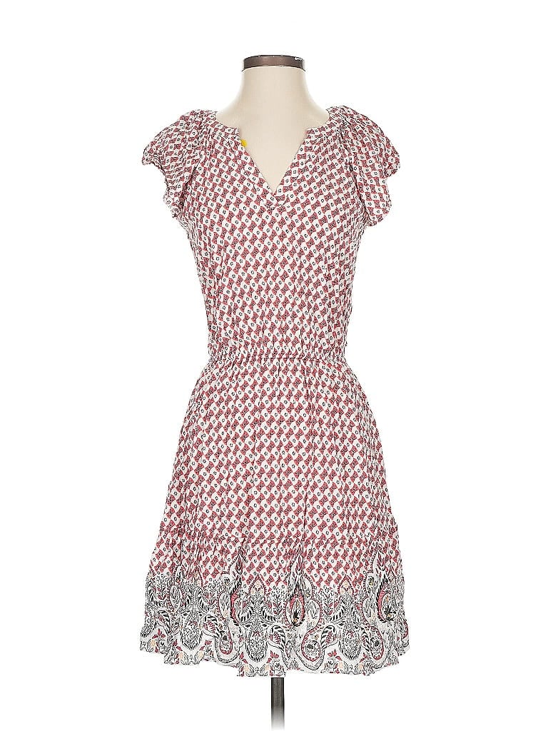 Pre-owned Ann Taylor Loft Outlet Casual Dress In Red