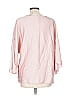 Shein 100% Polyester Pink 3/4 Sleeve Blouse Size L - photo 2