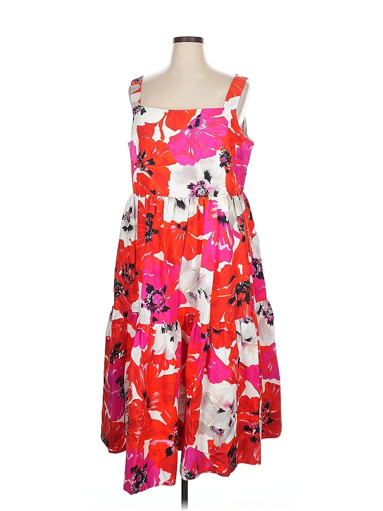 Pre-owned Tanya Taylor Cocktail Dress In Red