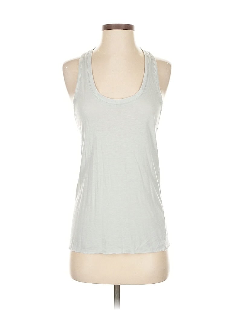 Pre-owned Kenneth Cole New York Tank Top Silver Halter Neckline Tops
