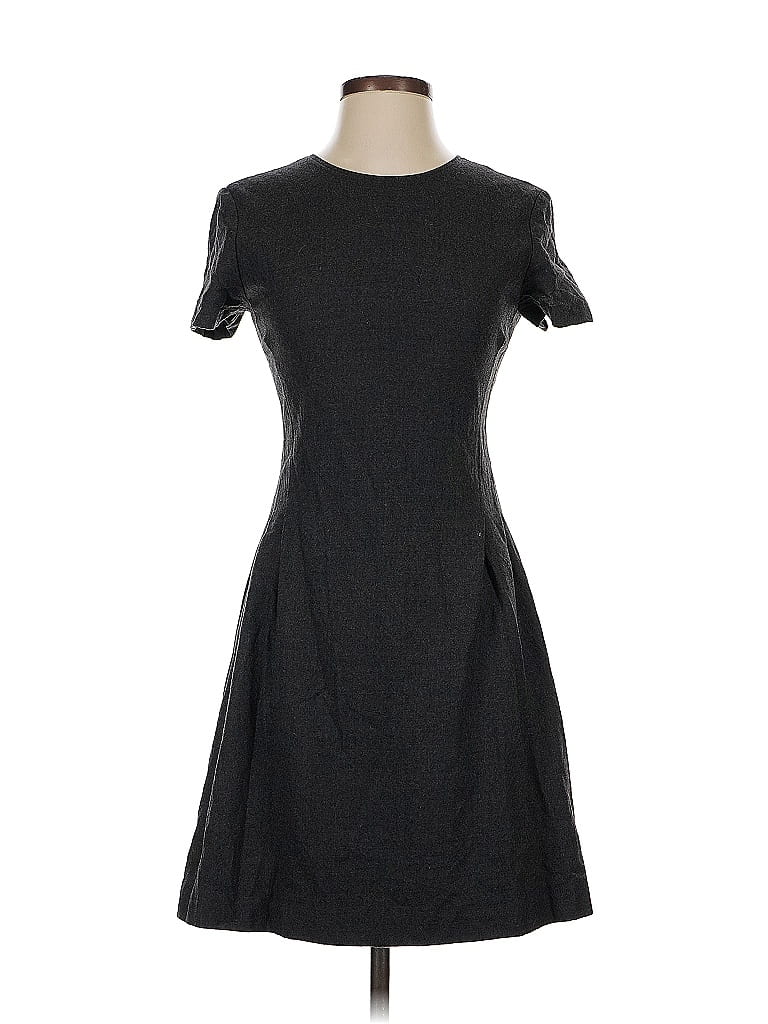 Pre-owned Theory Casual Dress In Gray