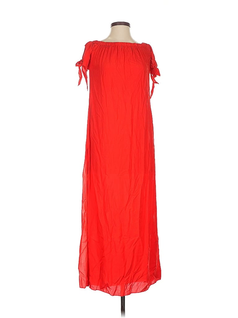 Pre-owned Unbranded Casual Dress In Red