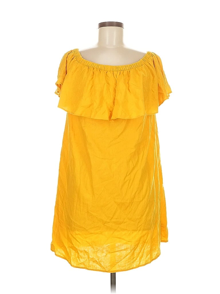 Pre-owned Old Navy Casual Dress In Yellow