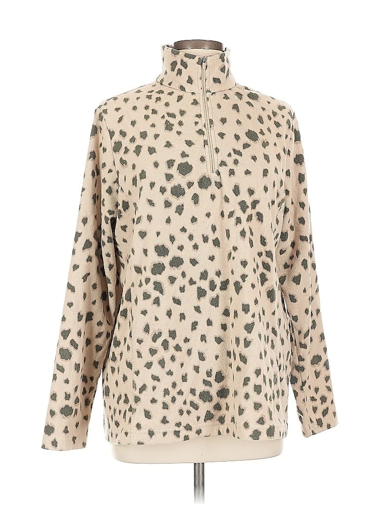 Click to view more detailed imagery on our partner's website Pre-owned Lands' End Turtleneck Sweater In Brown