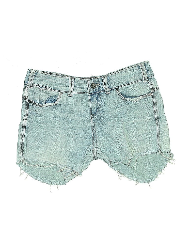 Pre-owned Free People Denim Shorts In Blue