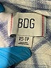 BDG 100% Cotton Gray Blue 3/4 Sleeve Button-Down Shirt Size XS - photo 7