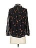 Madewell 100% Polyester Black 3/4 Sleeve Blouse Size XXS - photo 2