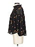 Madewell 100% Polyester Black 3/4 Sleeve Blouse Size XXS - photo 5