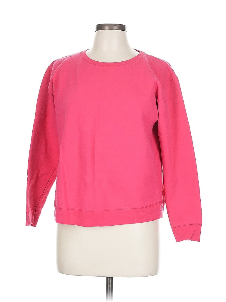 Click to view more detailed imagery on our partner's website Pre-owned Hanes Sweatshirt In Pink