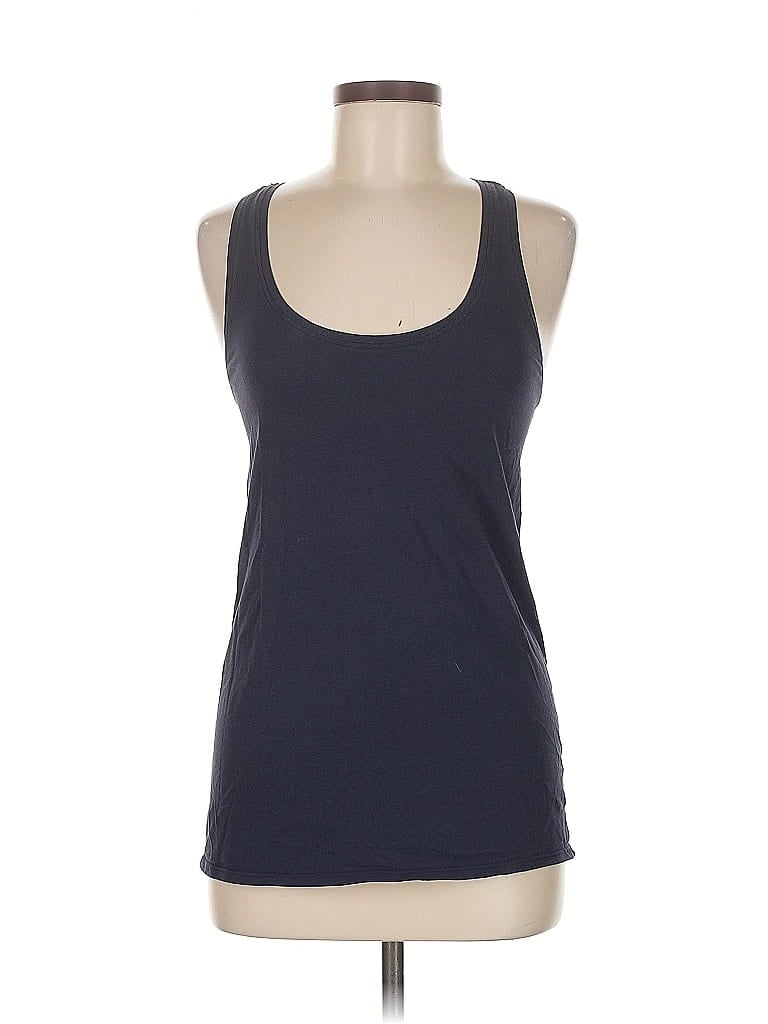 Pre-owned Lululemon Athletica Active Tank Top In Blue