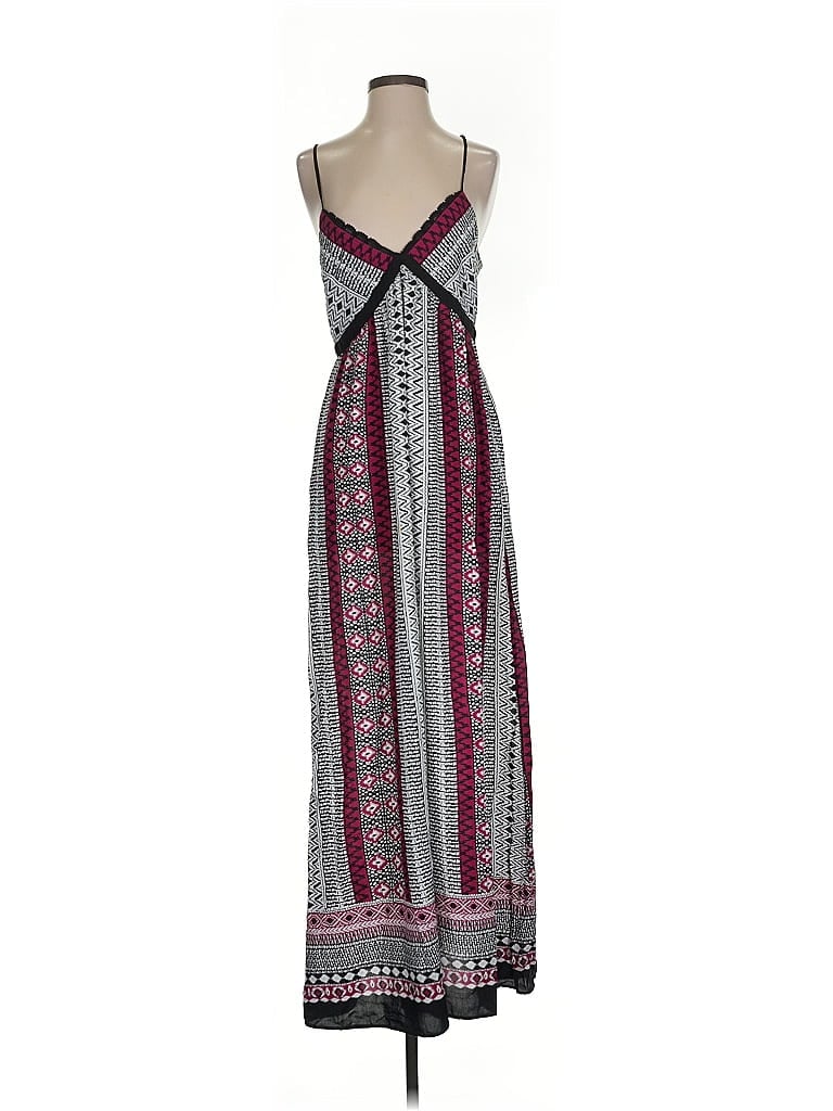 Pre-owned Mi Ami Casual Dress In Burgundy