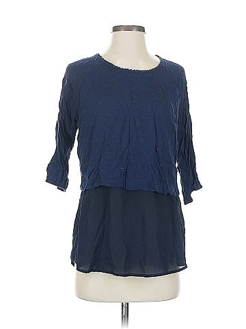 Skies Are Blue 3/4 Sleeve Blouse (view 1)