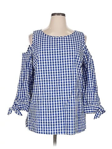 New Directions 3/4 Sleeve Blouse (view 1)