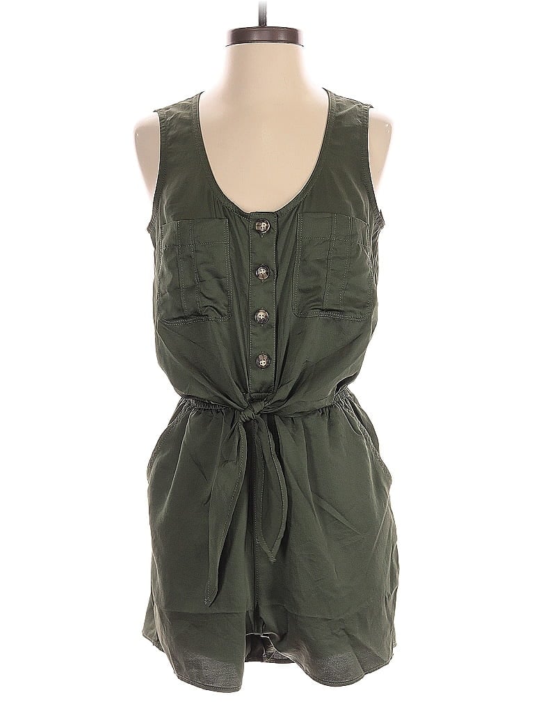 Pre-owned Express Romper In Green