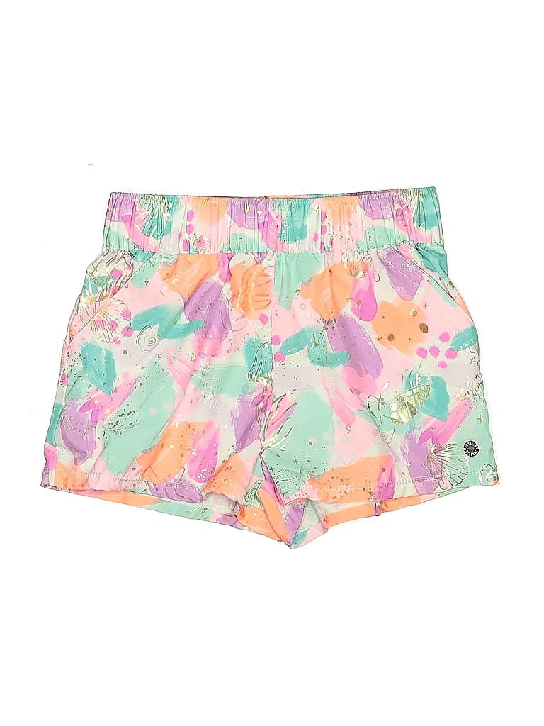 Pre-owned Justice Kids' Athletic Shorts In Pink