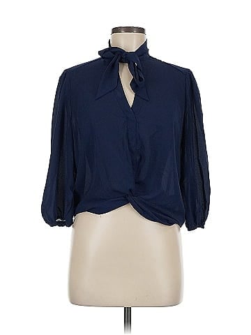 7th Avenue Design Studio New York & Company 3/4 Sleeve Blouse (view 1)