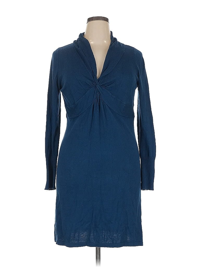 Pre-owned Mossimo Casual Dress In Blue