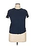 Style&Co Blue Short Sleeve T-Shirt Size XL - photo 1